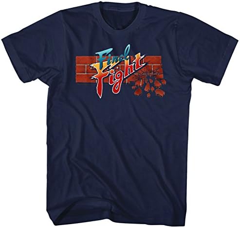 Final Fight - Mens Finalfight T-Shirt, XX-Large, Navy