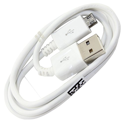 Original iPrime® 1 Meter Micro USB Schnellladekabel Kabel Ladekabel Datenkabel Highspeed Sync für Android Smartphones, Samsung Galaxy, HTC, Huawei, Sony, Nexus, Nokia, Kindle und weitere - Weiß 1m