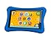 Produktbild Xoro KidsPad 703 17,8 cm (7 Zoll) Tablet-PC (Rockchip RK3126 Quad Core, 1GB RAM, 8GB Flash, Android 5.1,) blau inkl. Silikon-Schutzhülle für Kinder blau