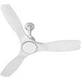 Orient Electric 1200mm Aerosense BLDC Ceiling Fan with Remote | BEE 5-star rated Energy Saving Fan | 5-year warranty by Orient | White, pack of 1