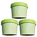 15 Pcs 50ml Plastic Empty Refillable Travel Cosmetic Hair Gel Hair Mask Containers Face Cream Lotion Jar Container Box with Lid