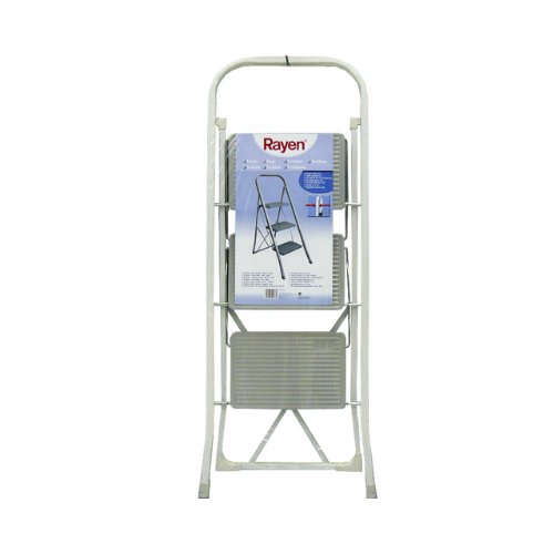 Rayen 0136 Trittleiter: 3 Stufen, klappbar - 2