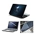 Namo Art 3in1 Laptop Accessories Combo Kit - Laptop Skins 15.6 inch Stickers with Laptop Screen Protector and Laptop KeyGuard for All Laptop - Notebook HQ1027 bluish avengers logo RS.349.00