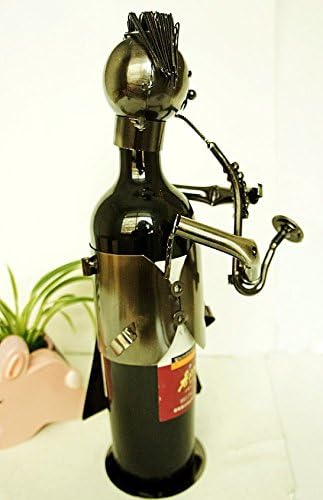Wkaijc Creative Character Shape Guitar Model Simple Personality Ornaments Red Wine Rack