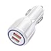 Produktbild Beaums USB Car Charger QC 3.0 5V 3.1A Universaldoppel Usb Schnell Handy Auto Ladeadapter für Samsung