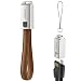 Produktbild ROCK Lightning Kable, iPhone 7 Schlüsselanhänger Aufladekabel, 14cm Kurze Lightning Ladekabel USB Datenkabel [Lanyard Tragbar] für iPhone iOS Geräte - Braun