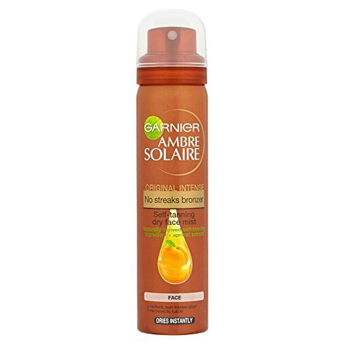 Garnier Ambre Solaire No Streaks Bronzer Face Mist Original Spray For All Skin Types 75ml