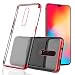 Produktbild OnePlus 6T TPU Hülle Ultra dünn Case Anti-Fingerabdruck Schutz Flexible Scratch Silikon Schutzhülle Stoßfest Handyhülle Cover - Red