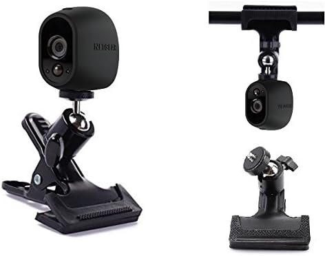 Desk Pipe Handlebar Rotating Clip Clamp Mount Holder Stand for NetGear Arlo,Arlo pro,Arlo go Security camera