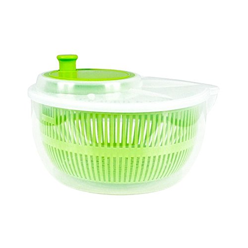 EuroDiscount CW - Centrifuga per insalata, 1 pezzo, colore: verde, 1 - confezione