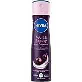 NIVEA Kadın Sprey Deodorant Pearl&Beauty Fine Fragrance,48 Saat Anti-perspirant Koruma 150ml