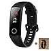 Produktbild für Huawei Honor Band 4 Fitness Armband Uhr mit Pulsmesser Wasserdicht IP67 Fitness Tracker Aktivitätstracker Pulsuhren Bluetooth Smart Armbanduhr ür iPhone Android Handymonitor (Black)