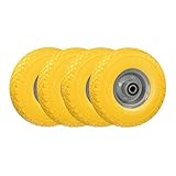 Der HSM Vollgummmi-Reifen ist bis zu 80 kg belastbar.