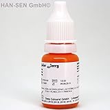Sailor Jerry Tattoofarbe Orange 10 ml. Made in GERMANY! Mit Zertifikat! Tätowierfarbe, Tattoo Ink, Vertrieb durch HAN-SEN GmbH!