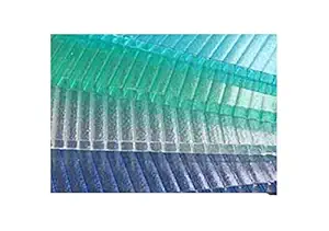 GENERIC Ayesha Traders Roofing House Polycarbonate Roofing Sheet | Thickness : 1.5 - 2.0 MM