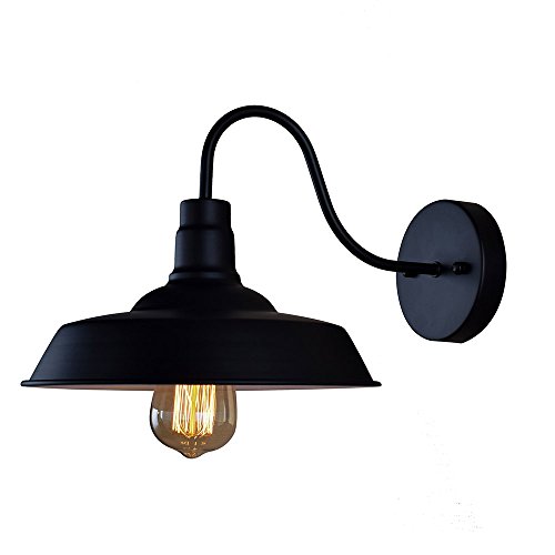 Lingkai Applique murale industrielle Shade Road Usines d'usine lampes Mount Warehouse Barn Light Lampe rétro lampe
