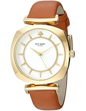 KATE SPADE DAMEN-ARMBANDUHR 34MM ARMBAND KALBSLEDER BRAUN QUARZ ANALOG KSW1225