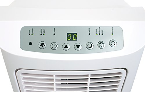 SUNTEC mobiles lokales Klimagerät IMPULS 2.0+ [Für Räume bis 60 m³ (~25 m²), Kühlen + Entfeuchten, 7.000 BTU/h, Energieeffizienzklasse A] - 5