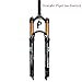 Produktbild TIANPIN Mountainbike Federgabel, 26/27.5/29 Zoll leichte Magnesiumlegierung Mountainbike Suspension Lock Schulterhub: 100mm,27.5,Straight