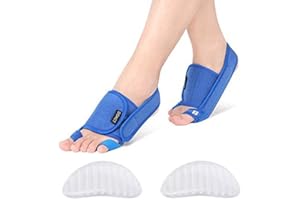 ‎DOACT DOACT Bunion Corrector-Schiene, Dreidimensionaler Druck Hallux Valgus Orthese Corrector mit Zehenglätter, Kleinem Zehenkorrekturriemen für Männer und Frauen Hallux Valgus, Überlappende Zehe