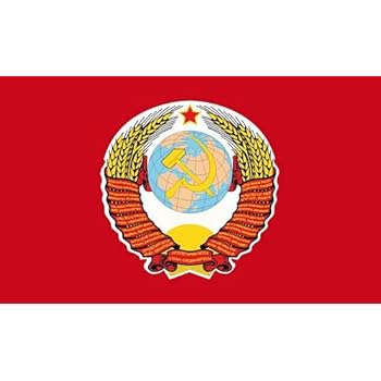 UdSSR Flagge Mit Stalin - 150x90 Cm Historische Sowjetunion Fahne