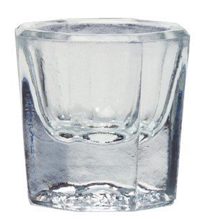 Glass Dappen Dish X 1 Eyelash Tint Tinting Dish Hive