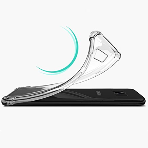 WindCase Galaxy S8 Plus Funda  Ultra Slim Case Cristalina Clara Transparente Carcasa Gota Protecci  n TPU Protectora para Samsung Galaxy S8 Plus