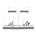 Produktbild Herding 4478019264 Mickey und Minnie Bettwäsche Bettwäsche-Set, Baumwolle, Weiß, 160 x 210 cm