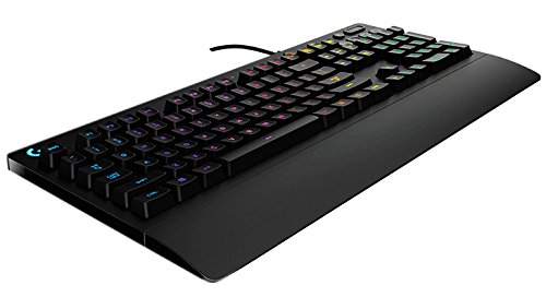 Logitech G213 - Teclado para Gaming Prodigy  con retroiluminaci  n RGB - distribuci  n QWERTY ingl  s RU 