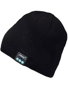 Drahtlose Bluetooth - Winter Beanie Mütze mit Musik Phone Stereo-Kopfhörer-Lautsprecher-Mikrofon,Beanie Mütze...
