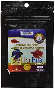 Northfin Betta Formula 1Mm Pellets Fish Food For Bettas & Fighter Fish - 20G