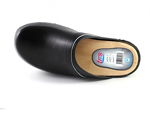 Original tres Schwedenclogs, offen mit Holz-Fußbett und PU-Ummantelung - 5