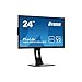 Produktbild iiyama Prolite XB2483HSU-B2 60,5cm (23,8 Zoll) AMVA LED-Monitor Full-HD (VGA, DVI-D, HDMI, USB2.0, Höhenverstellbar, Pivot) Schwarz
