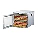 Produktbild 10 Etagen Edelstahl Dörrautomat mit Temperaturregler, 1000W, 24 Stunden Timer Dörrgerät, 10pcs SS304 Mesh-Blätter, Kommerziell Dörrgerät für Lebensmittel, Obst, Fleisch, Früchte Trockner
