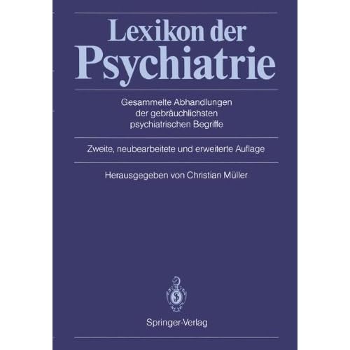 [PDF] Lexikon der Psychiatrie: Gesammelte Abhandlungen der gebráuchlichsten psychiatrischen Begriffe KOSTENLOS DOWNLOAD