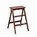 Produktbild MMAXZ Premium Bamboo Two Step Hocker Kinderbank Arbeitsstuhl Außen- / Innenbereich (Farbe : A)