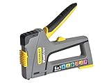 Cierre de mango interno Stanley Tools ZSTA-0-70-868 - Herramientas tr75 6 en 1 grapadora de alta resistencia y la pistola de clavos