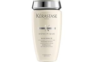 KÉRASTASE Densifique - Bain Densité - Shampoing Repulpant - Effet Volume et Densifiant Longue Durée - Acide Hyaluronique et Gluco-Peptides - Cheveux Affinés en Perte de Densité