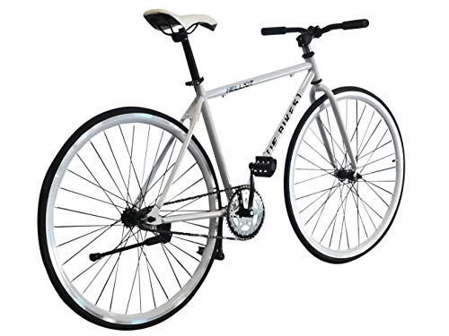 Bicicletta Singola velocità Unisex Taglia Unica Nero/Verde Helliot Bikes  Fixie Nolita 50 Bici da città Sport e tempo libero berjaya.edu.my
