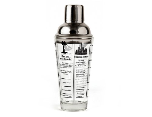 Preisvergleich Produktbild Kikkerland Mix Master Cocktail Shaker, Garten, Rasen, Instandhaltung