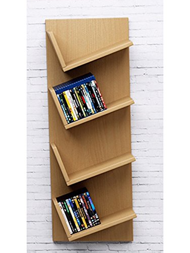 VCM CD/DVD-Regal „Lansi“ Buche - 2