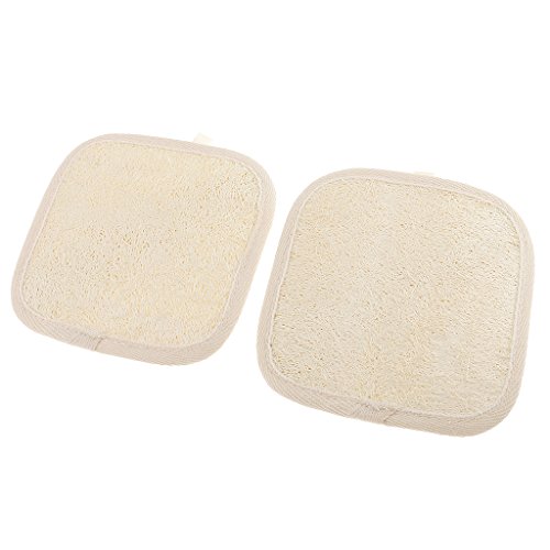 MagiDeal 2pcs Natural Loofah Bath Shower Sponge Face Body Skin Wash Clean Exfoliating Scrubber SPA RS.345 (42.00% Off) - Amazon
