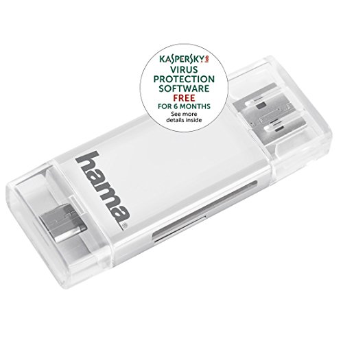Hama Kartenleser für Smartphone/Tablet (microSD/microSDHC/microSDXC, SD/SDHC/SDXC, USB 2.0), weiß - 10