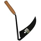 Sensensichel Handsense mit Holzstiel Sicke Kleinsense Sense