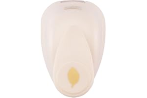 Vaessen Creative Craft Paper Punch - Birch Leaf - 10 x 8 mm - Circle Cutter for Crafting and Card Making