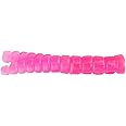 Trout Magnet 50-Piece Split-Tail Grub Body Pack, Pink