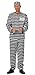Produktbild R-Dessous Exclusives Herren Sträfling/Häfting Kostüm mit Kappe Knacki Knast Sträflingskostüm Mottoparty Groesse: 4XL/5XL