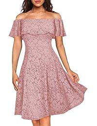 Amazon.co.uk: wedding guest dresses for women with sleeves: Clothing