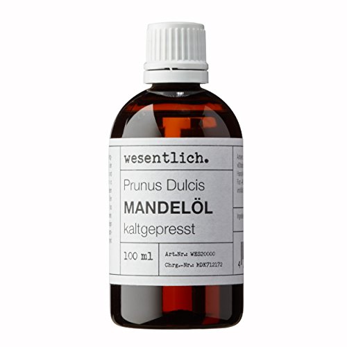 Mandelöl kaltgepresst 100ml - 100 reines Mandelöl (Prunus Dulcis) von wesentlich.