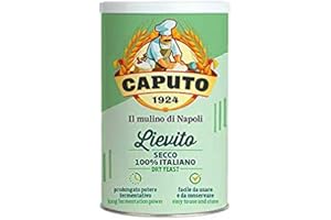 ANTIMO CAPUTO 10x Caputo Lievito Secco 100% Italienisch Trockenhefe für die Bäckerei Hohe Aktivität pizza 100g